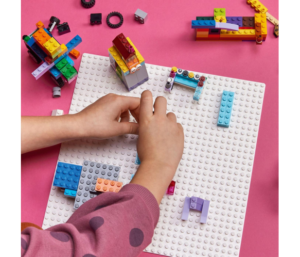 LEGO Classic 11026 Biała płytka konstrukcyjna - 1035644 - zdjęcie 3
